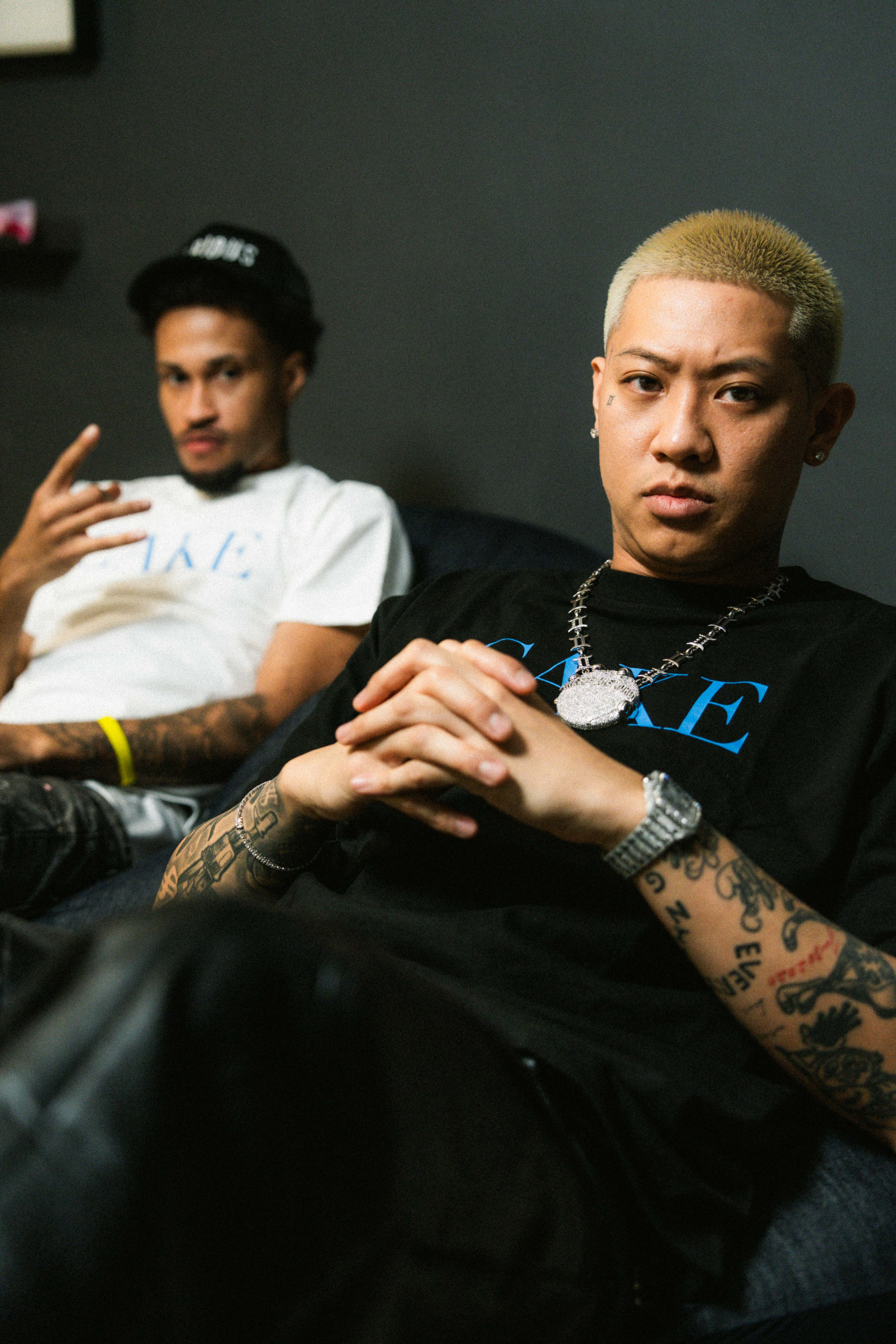 DEFINITE × CAKE ｜“Addictive” Tee (Black / White)