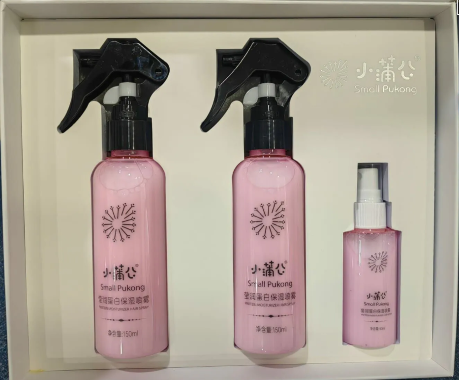 1 HAIR PROTEIN SPRAY BUNDLE SET