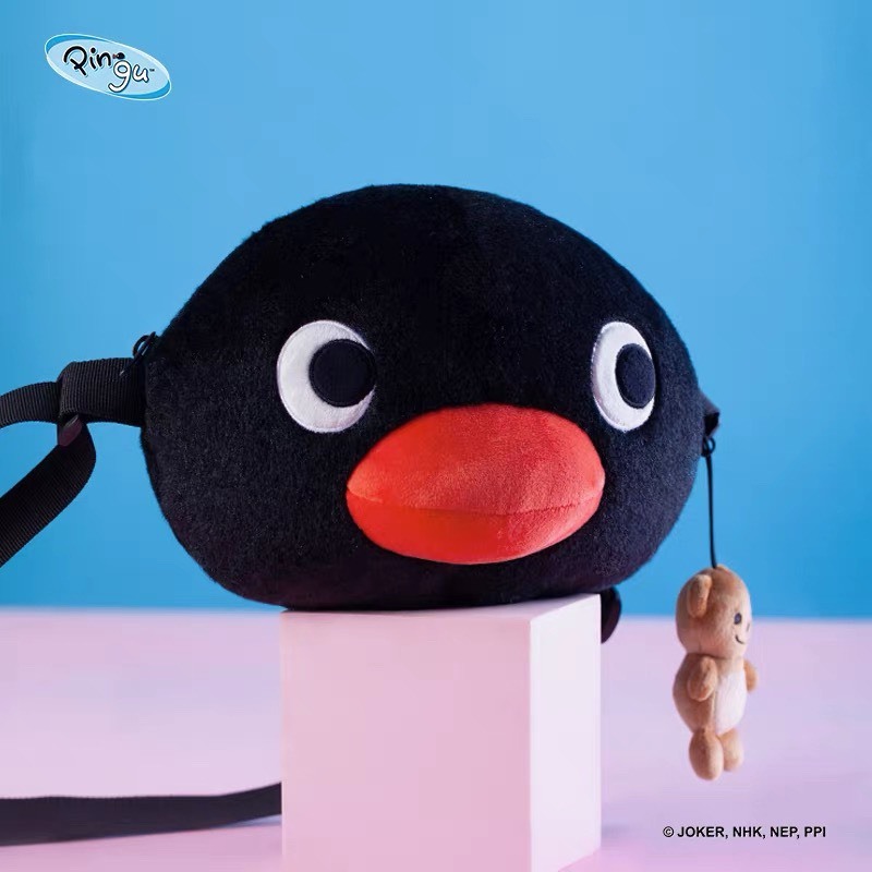 PINGU 企鵝家族 背我的PINGU背包系列 斜背包