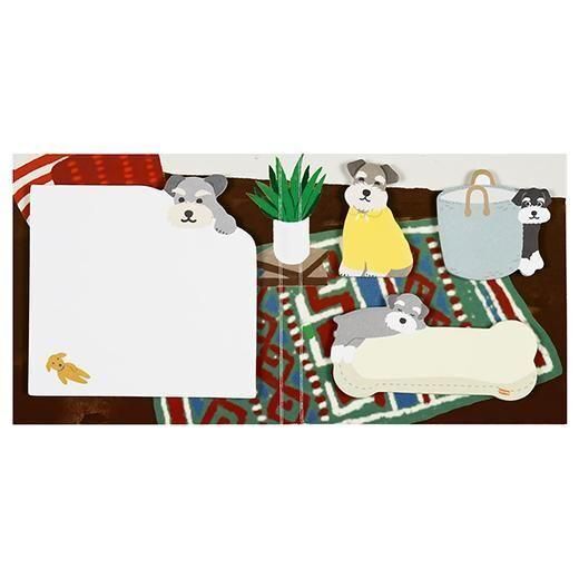 雪納瑞 書型便利貼 memo｜日本Greeting Life