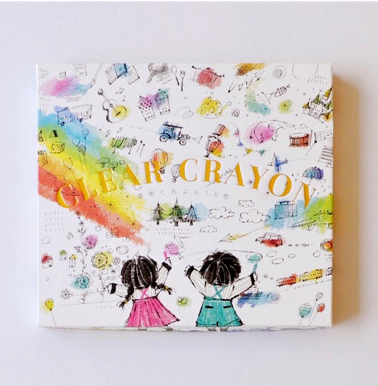 日本直送Clear Crayon透明蠟筆