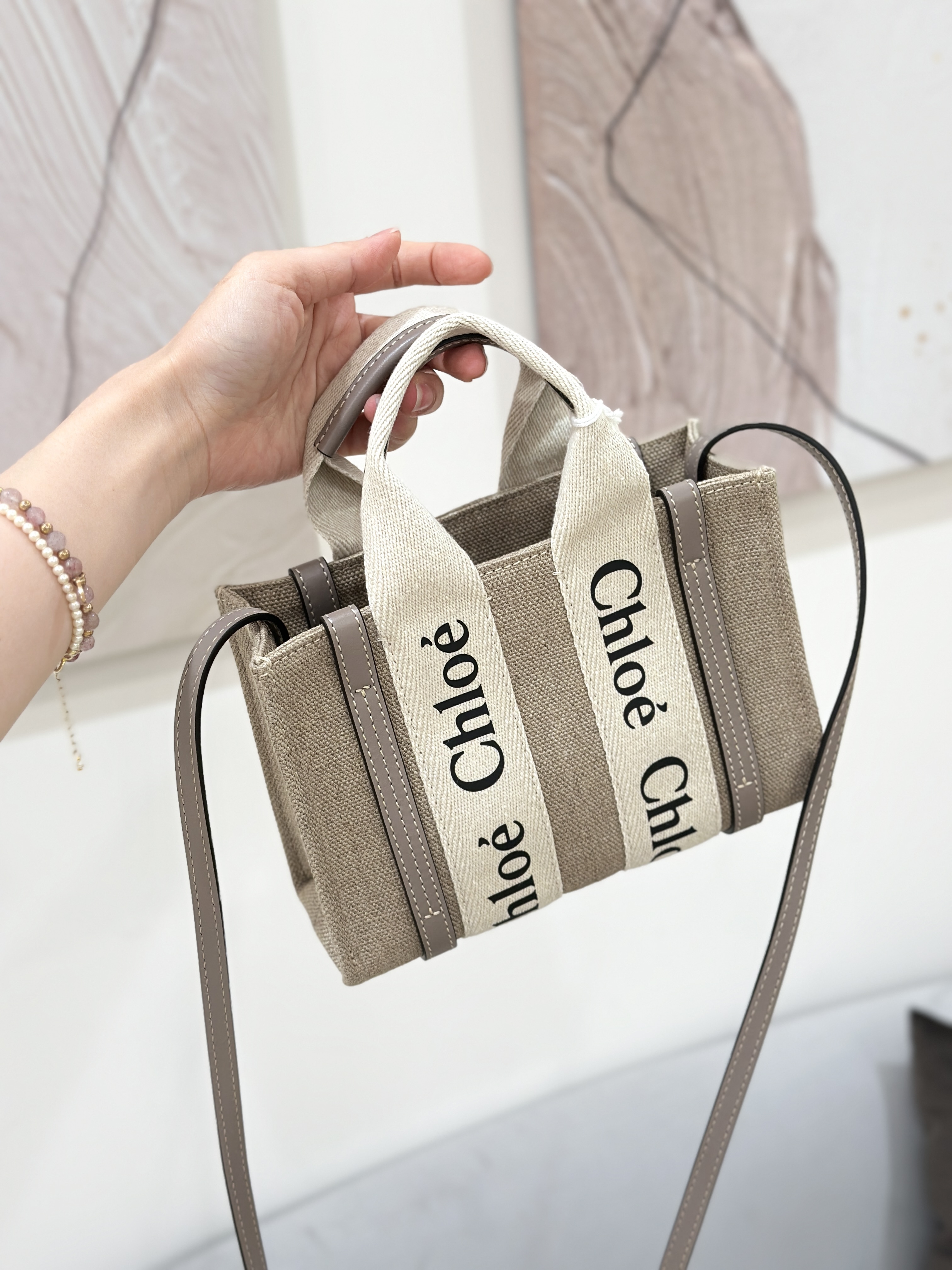 CHLOE Woody Mini Tote
