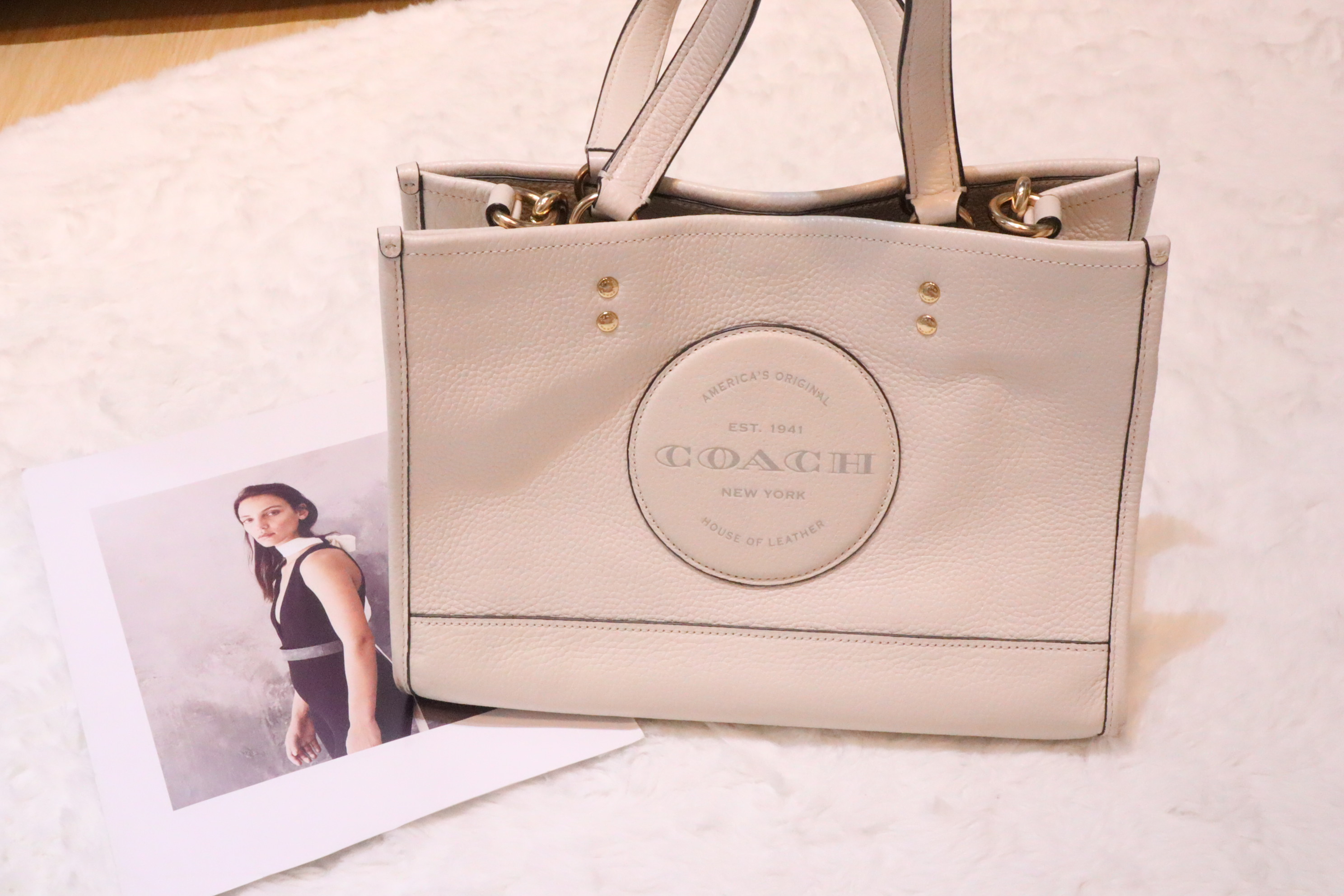 Coach 白色bag🤍(現貨)