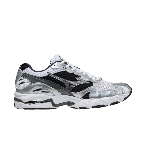 Mizuno 美津濃 Wave Rider 10 D1GA210405 男女 休閒鞋 舒適 穿搭 白 黑 銀