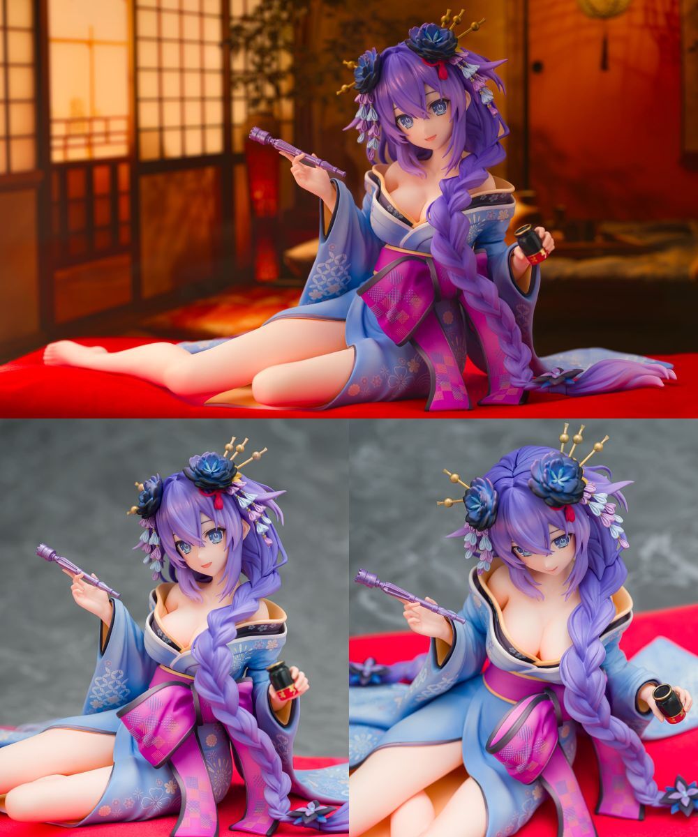 預購-『閃亂忍忍忍者大戰戰機少女 - 少女們的響艷 -』 紫靈心 和服Ver.【日本進口精品】