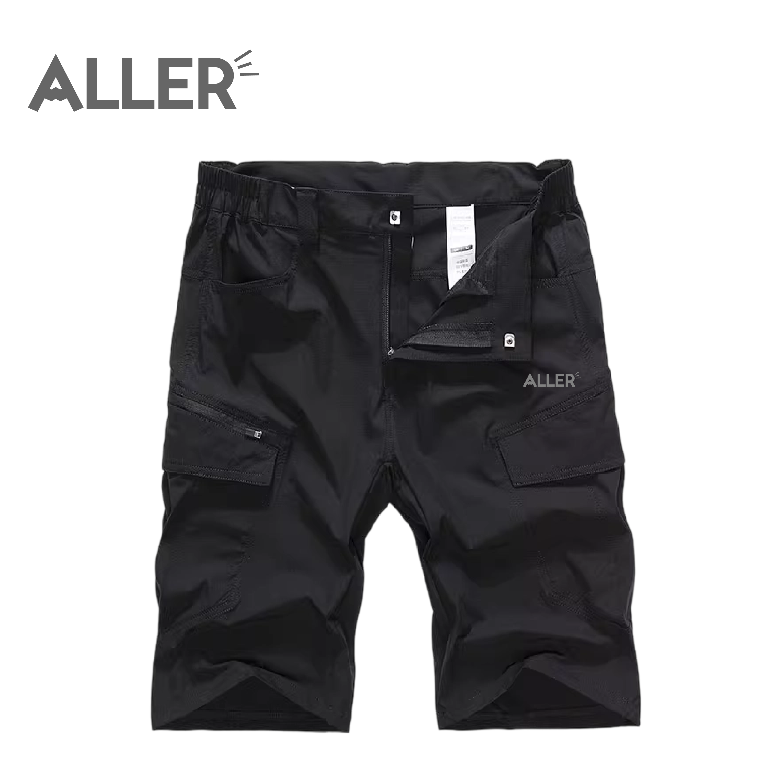 ALLER 開扣側袋彈力短褲 男款 (3色) 休閒/戶外/日常/速乾/透氣 20AL886060