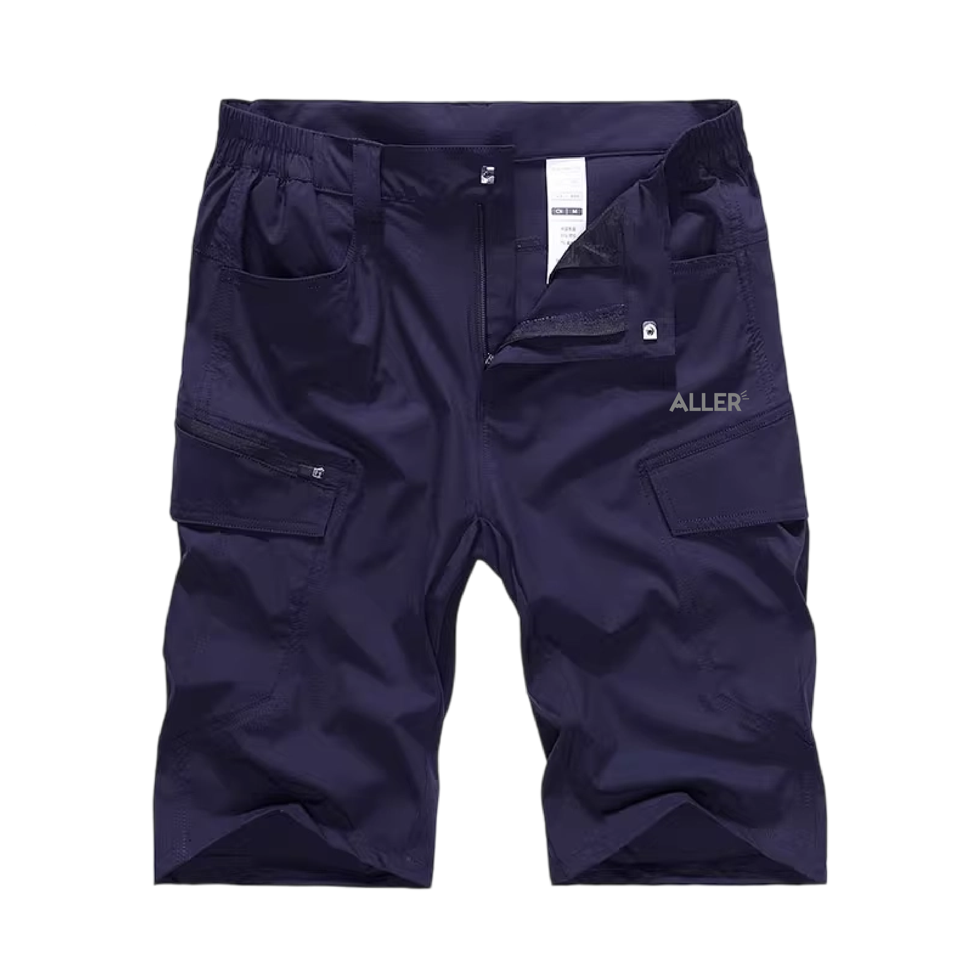 ALLER 開扣側袋彈力短褲 男款 (3色) 休閒/戶外/日常/速乾/透氣 20AL886060