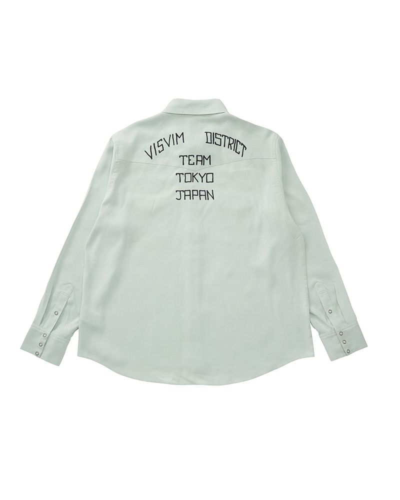 VISVIM 2025 A/W FOUR CORNERS L/S (RAYON) - PRE ORDER ITEM (預訂中)