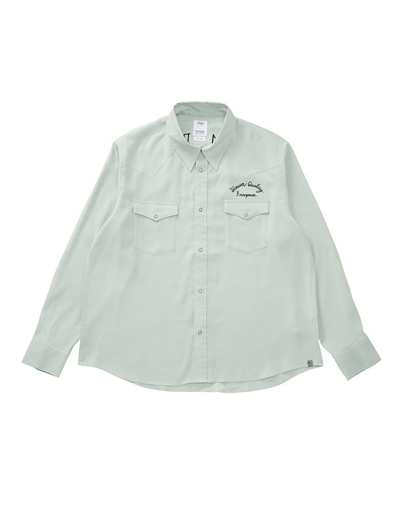 9/19 UPDATED: VISVIM 2025 A/W FOUR CORNERS L/S (RAYON) - PRE ORDER ITEM (預訂中)