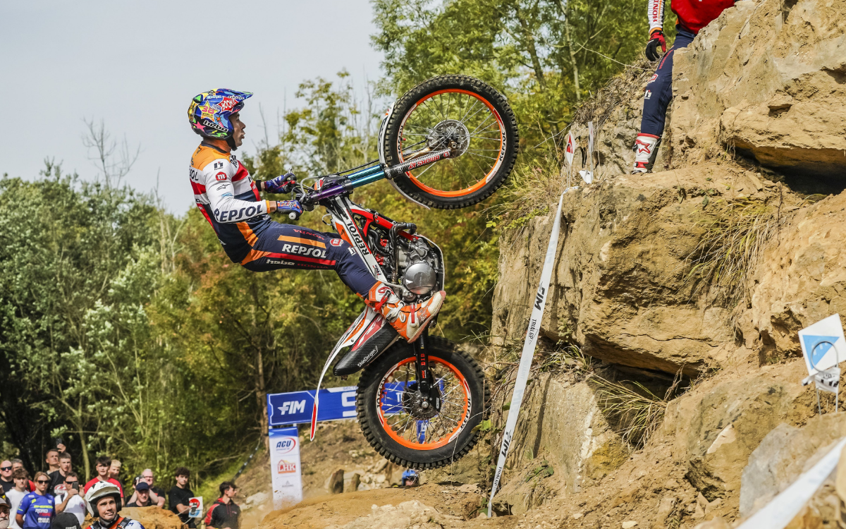 Toni Bou 在英國 TrialGP 奪下第 38 座世界冠軍