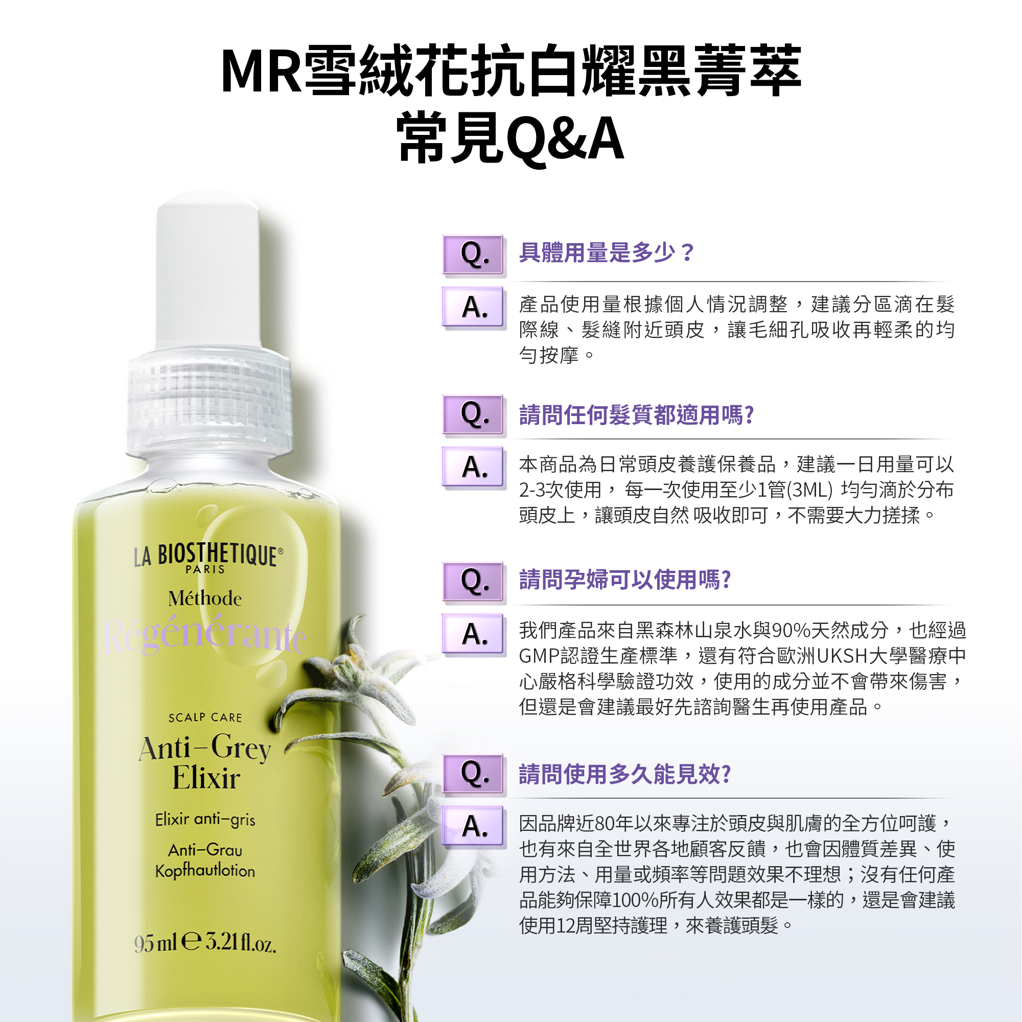 微導再生賦活奇肌 MR雪絨花抗白耀黑菁萃