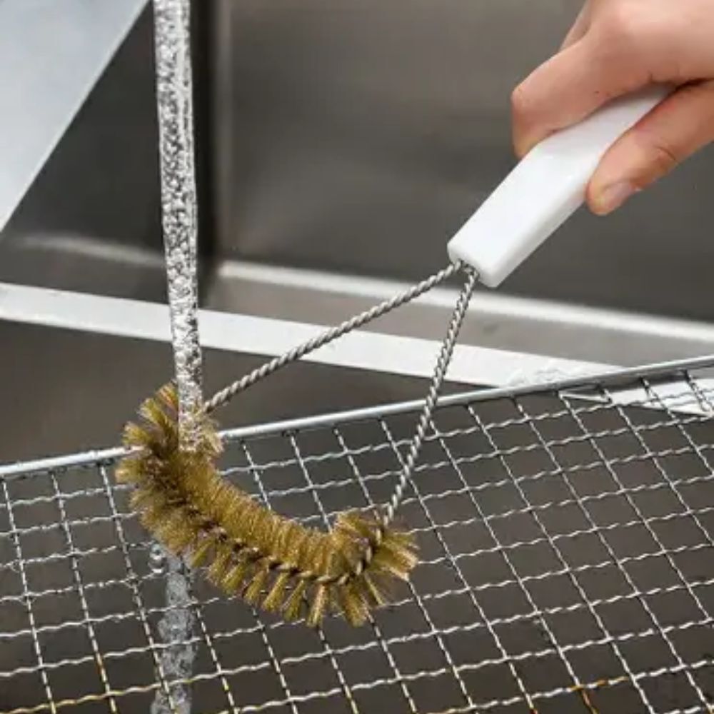 【烤肉專用】Y型銅刷｜燒烤網清潔專用銅刷 【輕鬆購五金百貨】烤肉刷 烤網刷 銅絲刷 BBQ專用銅刷