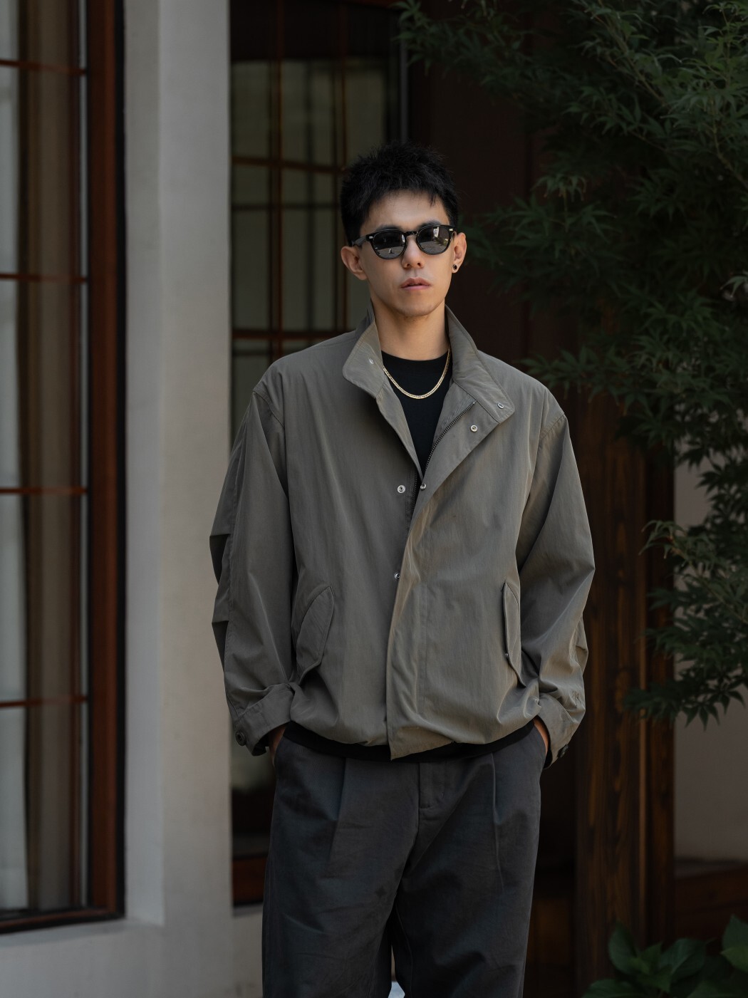 #預購 MASSULTI 25AW M65復古立領 做舊尼龍 短版夾克 兩色