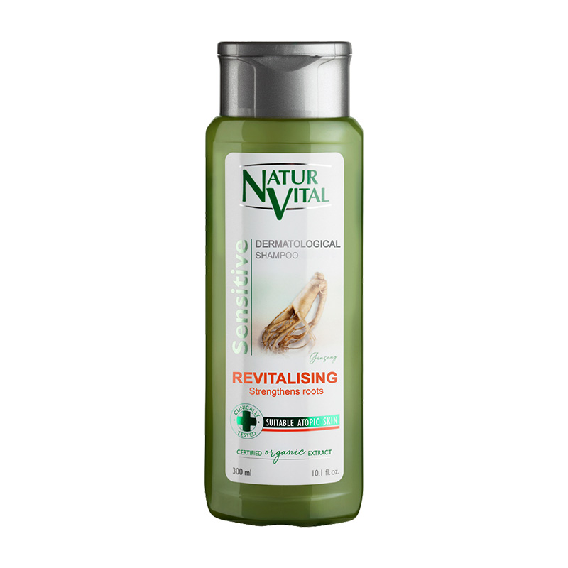 Natur Vital 天然人参洗頭水300毫升適合幼少稀薄髮質