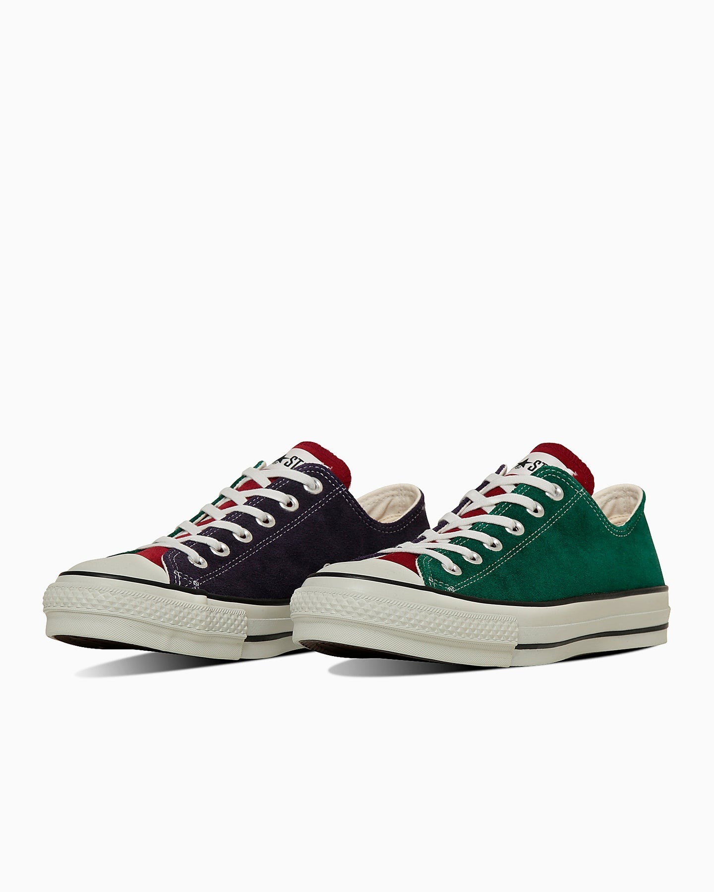 預購┃日本製 CONVERSE SUEDE ALL STAR J OX 拚色 低筒 麂皮