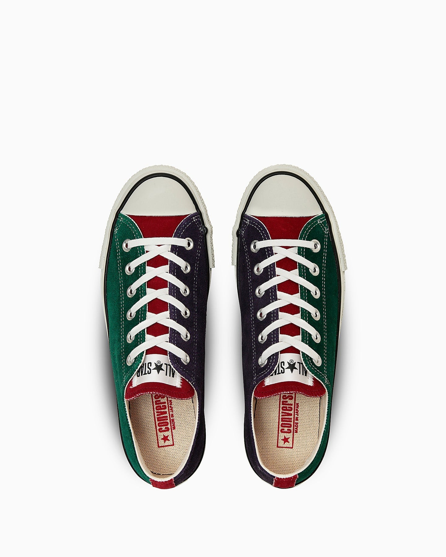 預購┃日本製 CONVERSE SUEDE ALL STAR J OX 拚色 低筒 麂皮