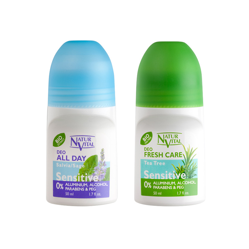 西班牙 NATURVITAL鼠尾草茶樹止汗劑50毫升