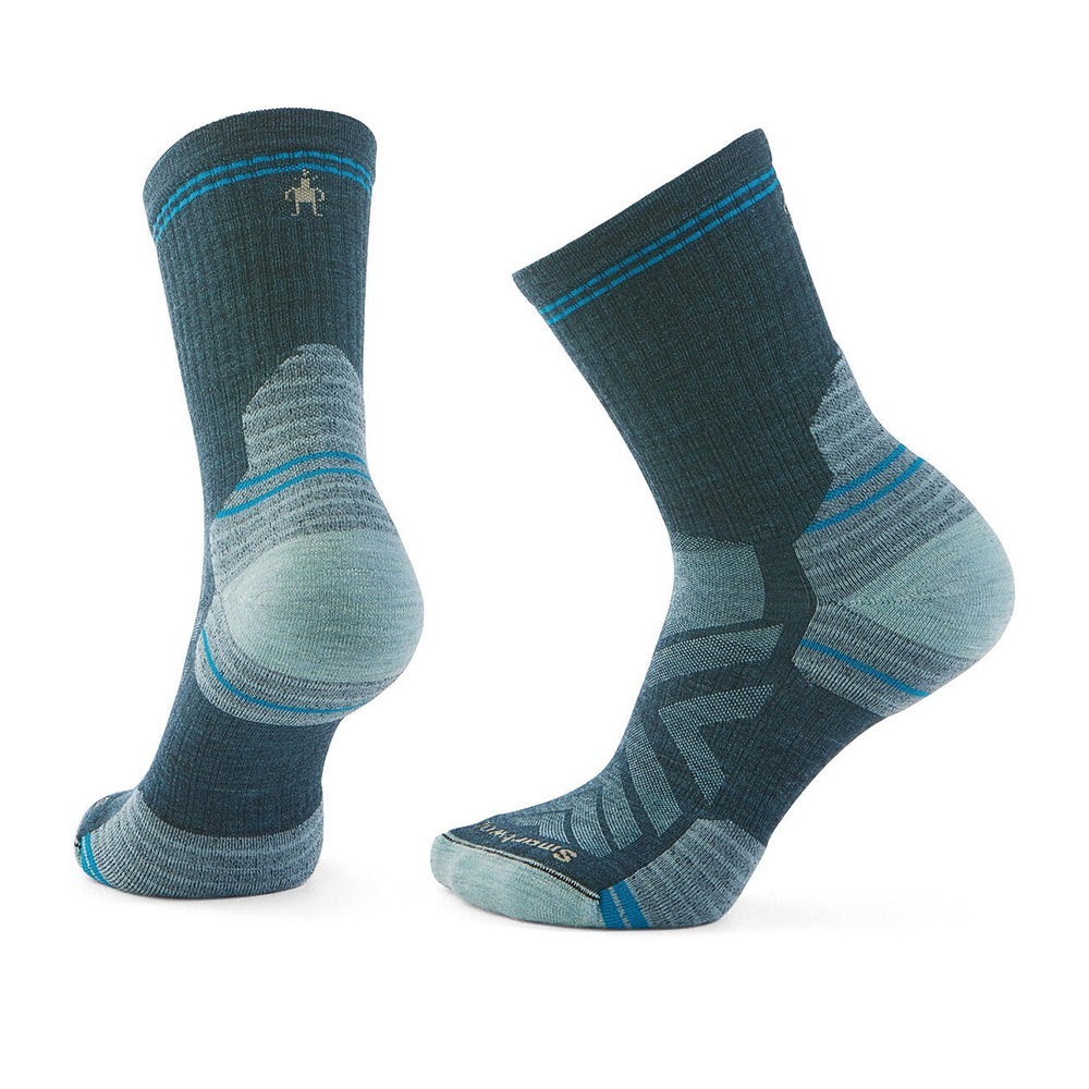 【Smartwool】女機能戶外局部輕量減震中筒襪 米白、暮光藍 / SW002852