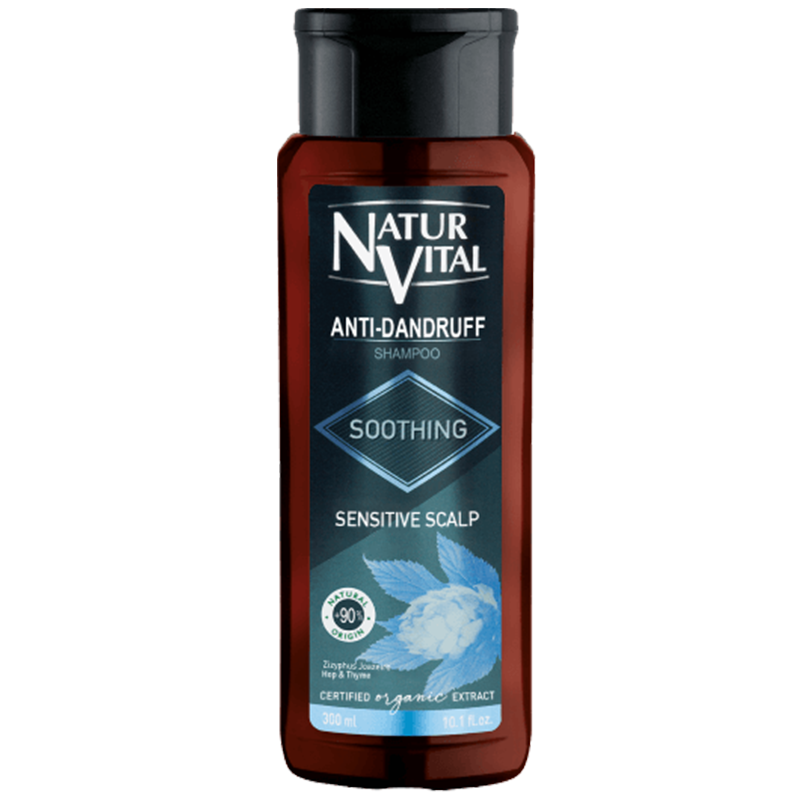 NATURVITAL咖啡因去屑洗髮露 （溫和配方）300ml