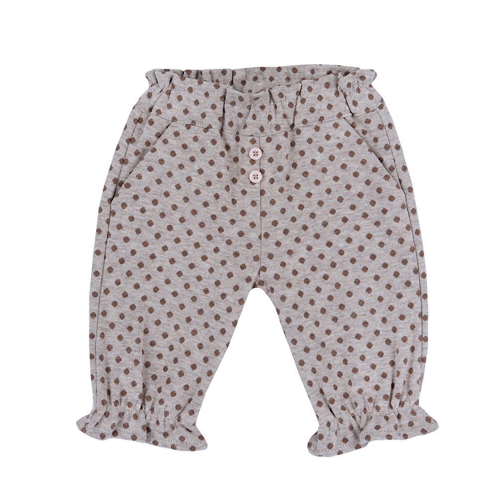 粉紅邦妮-提織點點泡泡長褲