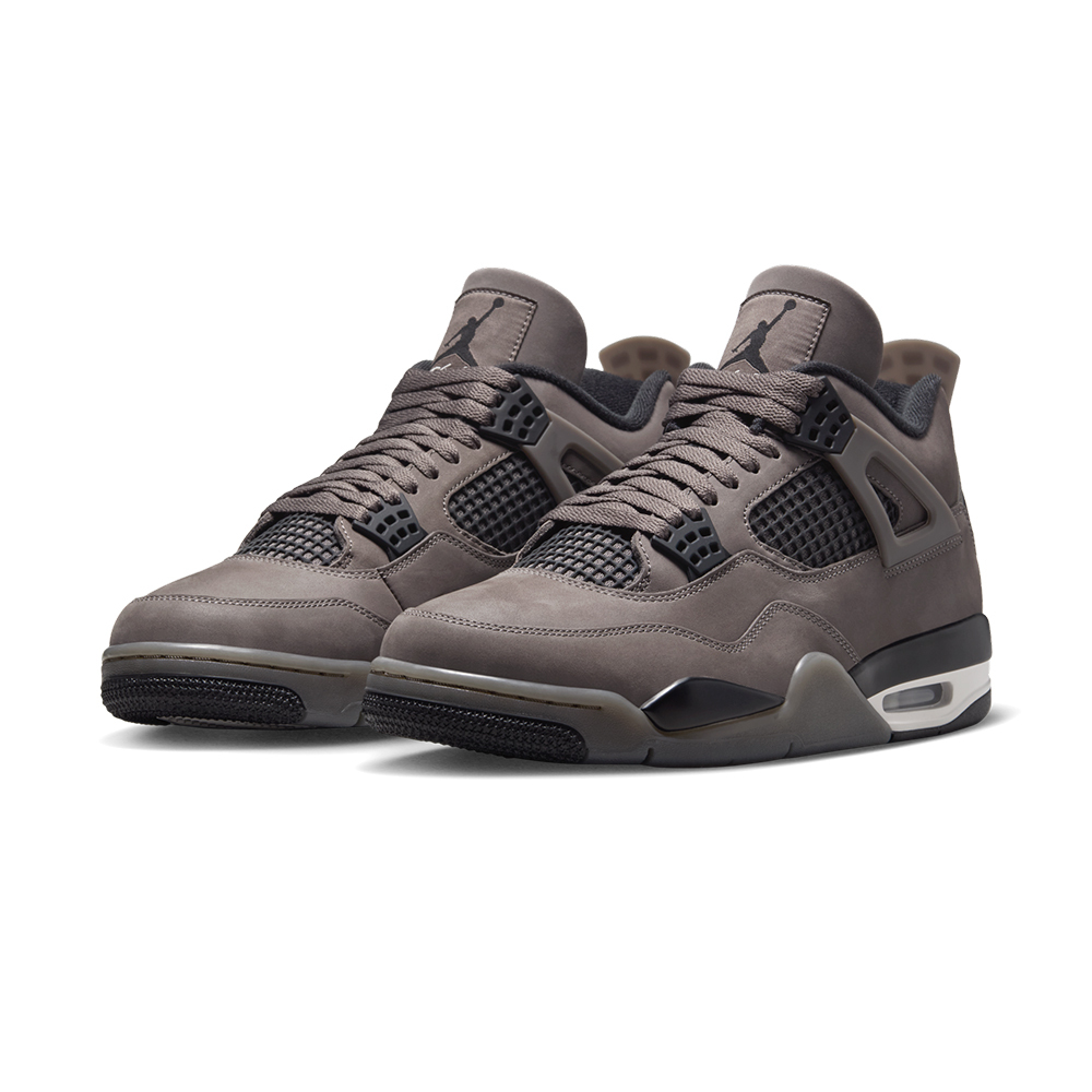 Nike Air Jordan 4 Retro 男鞋 霧黑灰色 AJ4 運動 拼接 復古 休閒鞋 FV5029-200