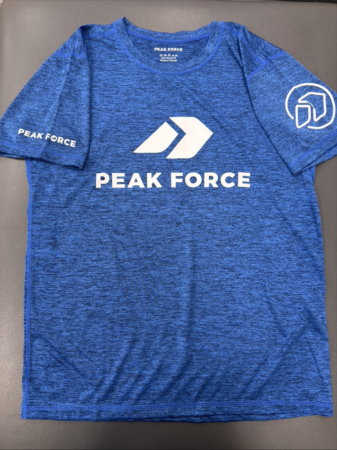 2025 Peak Force 經典機能花紗圓領衫 (寶藍色)