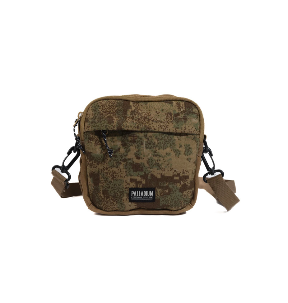 PALLADIUM SMALL BAG 黑 迷彩 軍綠 可調節背帶 多夾層收納 休閒 隨身小包 肩背包 斜背包【BG657】