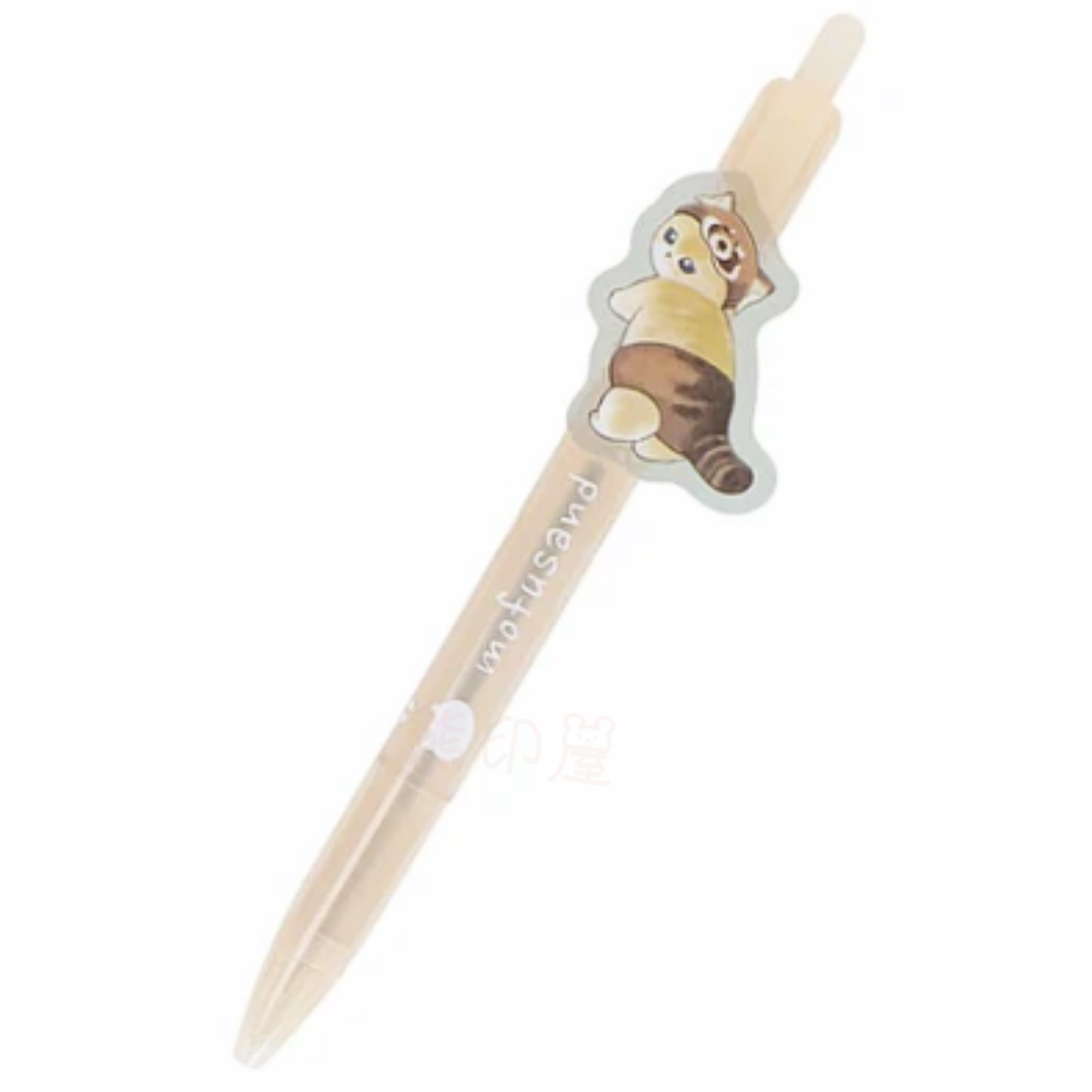 日本Mofusand喜馬拉雅小熊貓黑色原子筆 日本製 (平行進口)