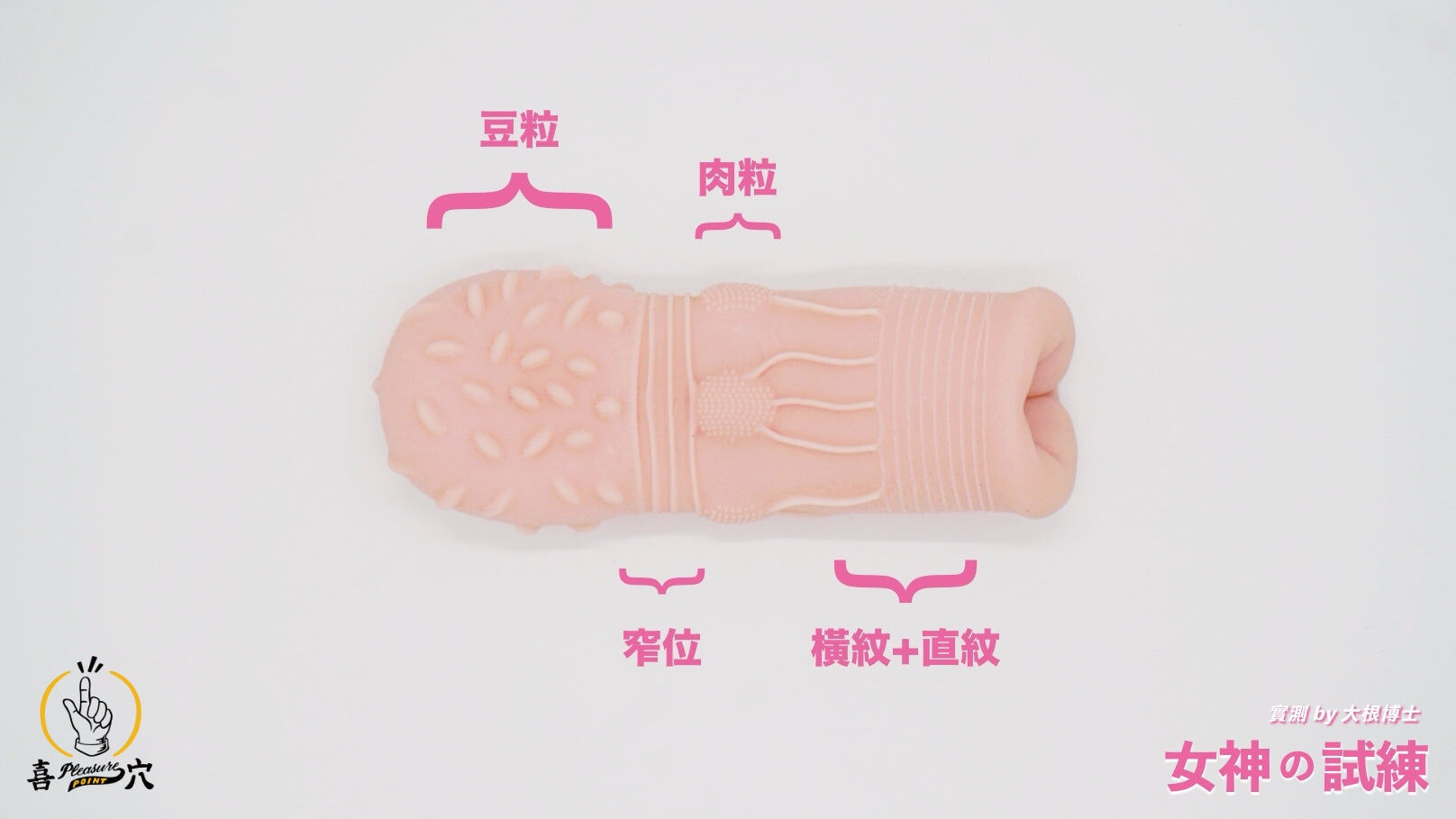 Toy's Hearts 女神之試練 Sex Toys TOY'S HEART 內部通道特點 飛機杯 飛機杯評測 動漫杯 自慰 情趣用品 成人用品 性玩具 Toy's Heart 對子哈特