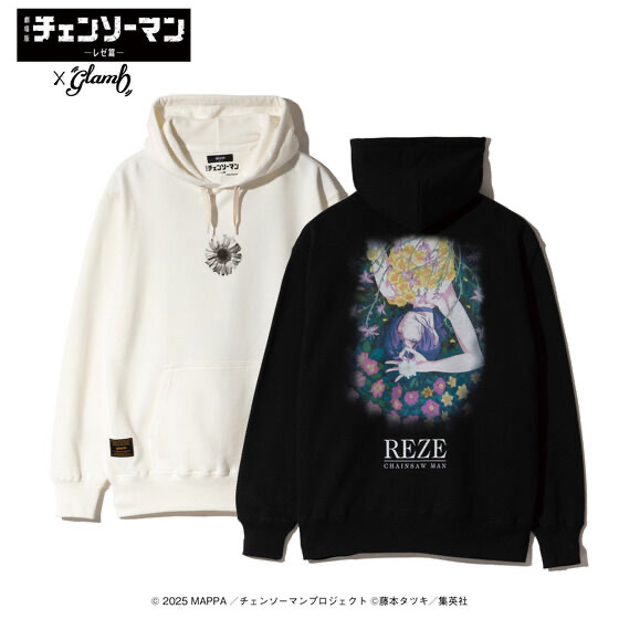 237447 Pbandai 預訂 2025/12月 劇場版『チェンソーマン レゼ編』×glamb Reze Hoodie