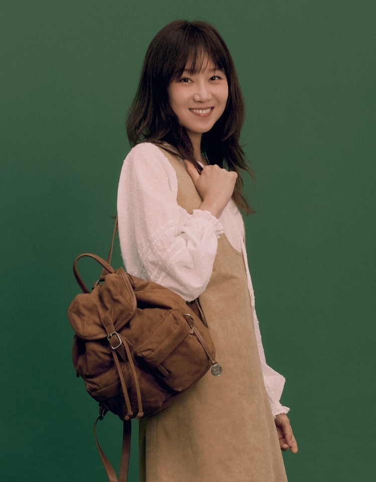 DEPOUND Double Pocket Suede Backpack