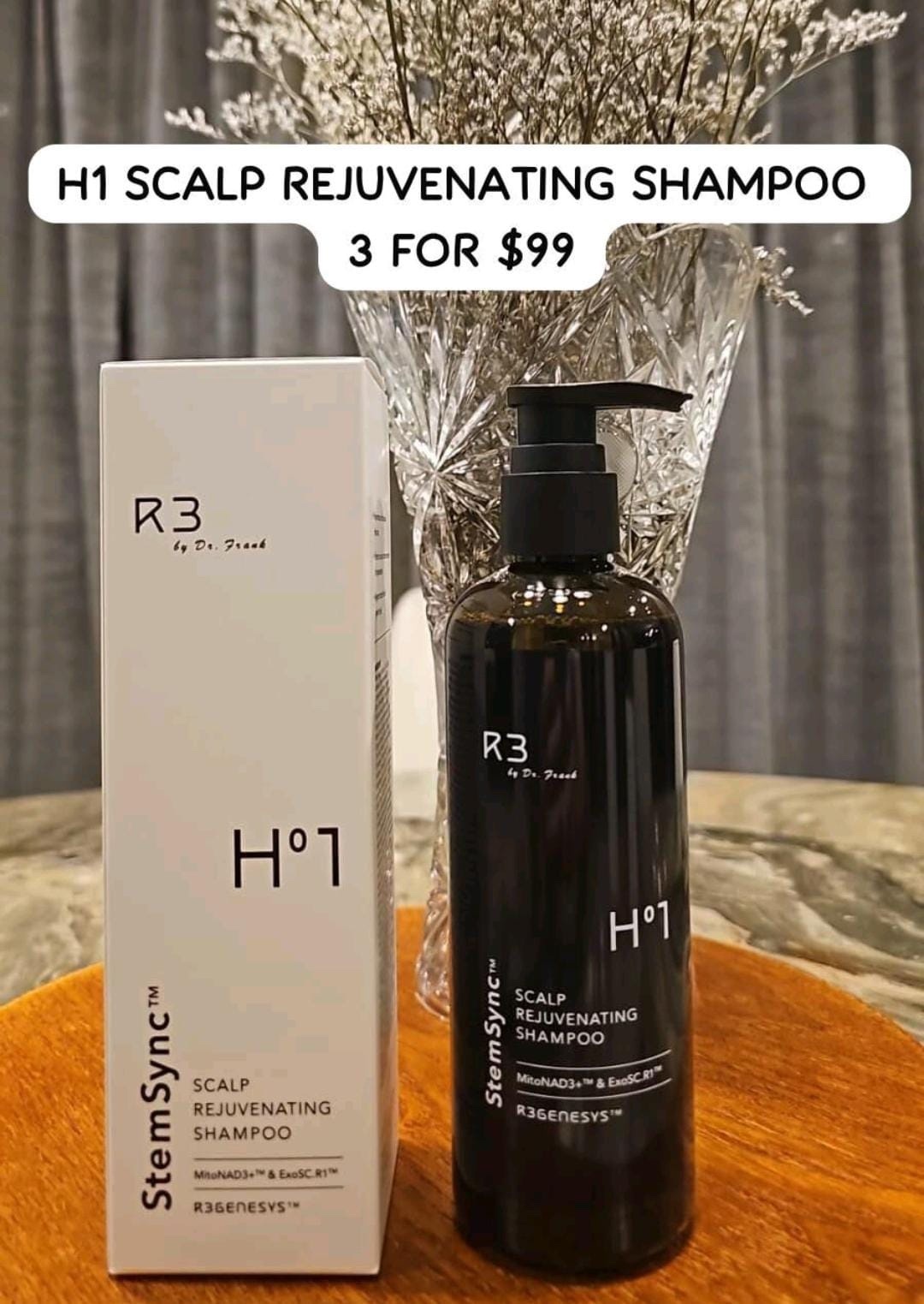 (3) H1 SCALP REJUVENATING SHAMPOO