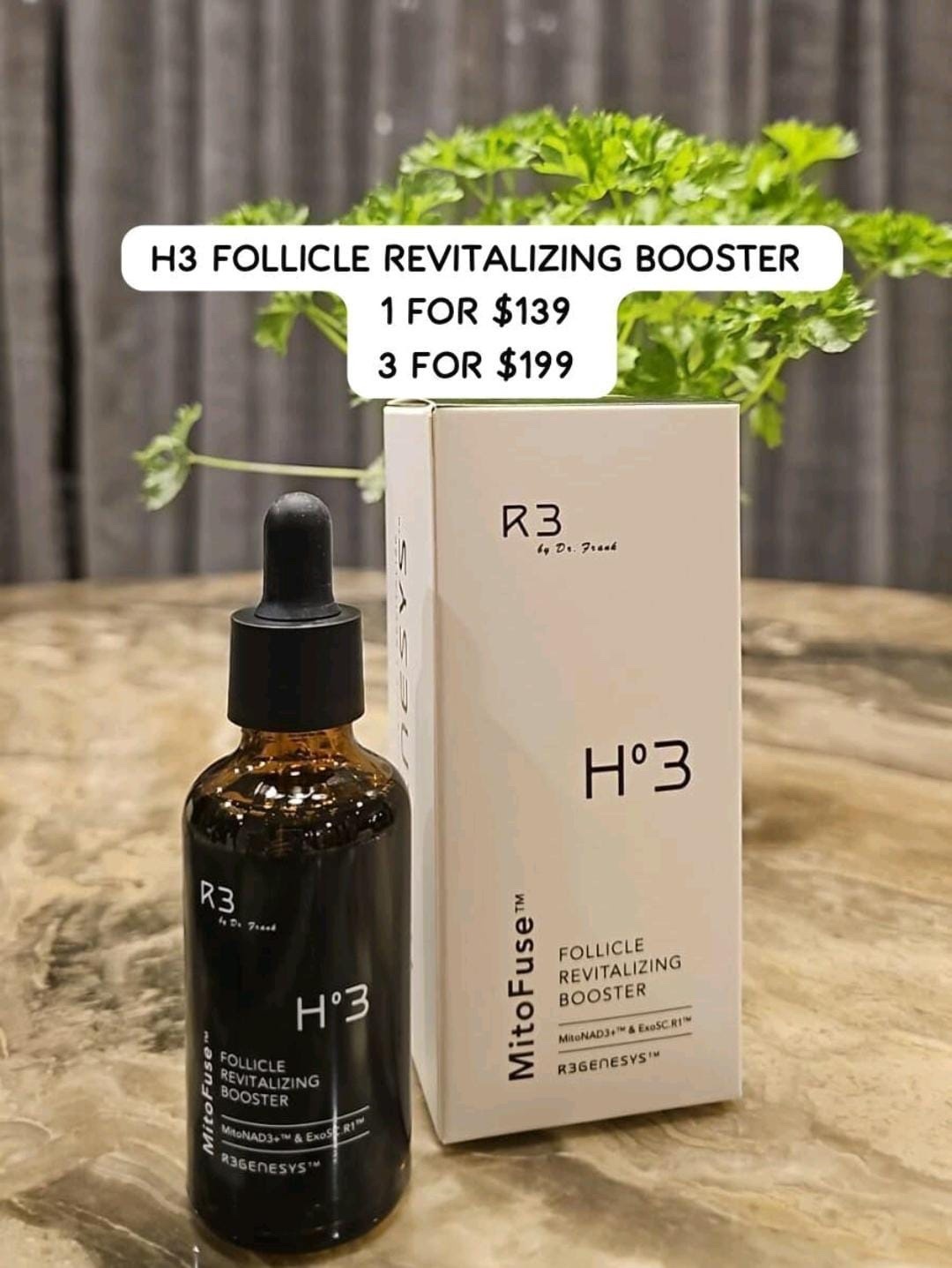 (3) H3 FOLLICLE REVITALIZING BOOSTER