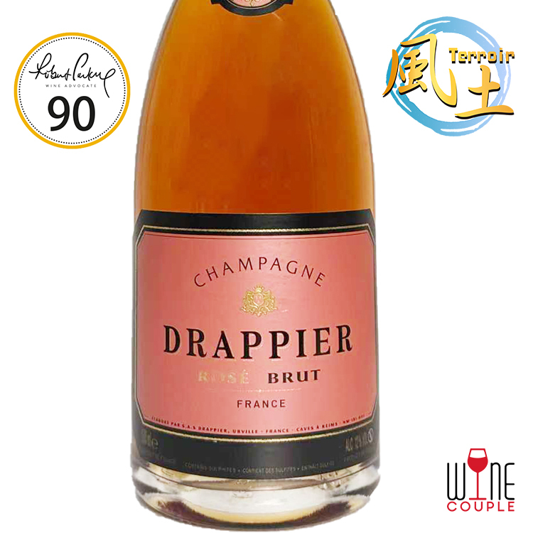 Champagne Drappier Rose Brut |Wine Couple 醇酒伴侶