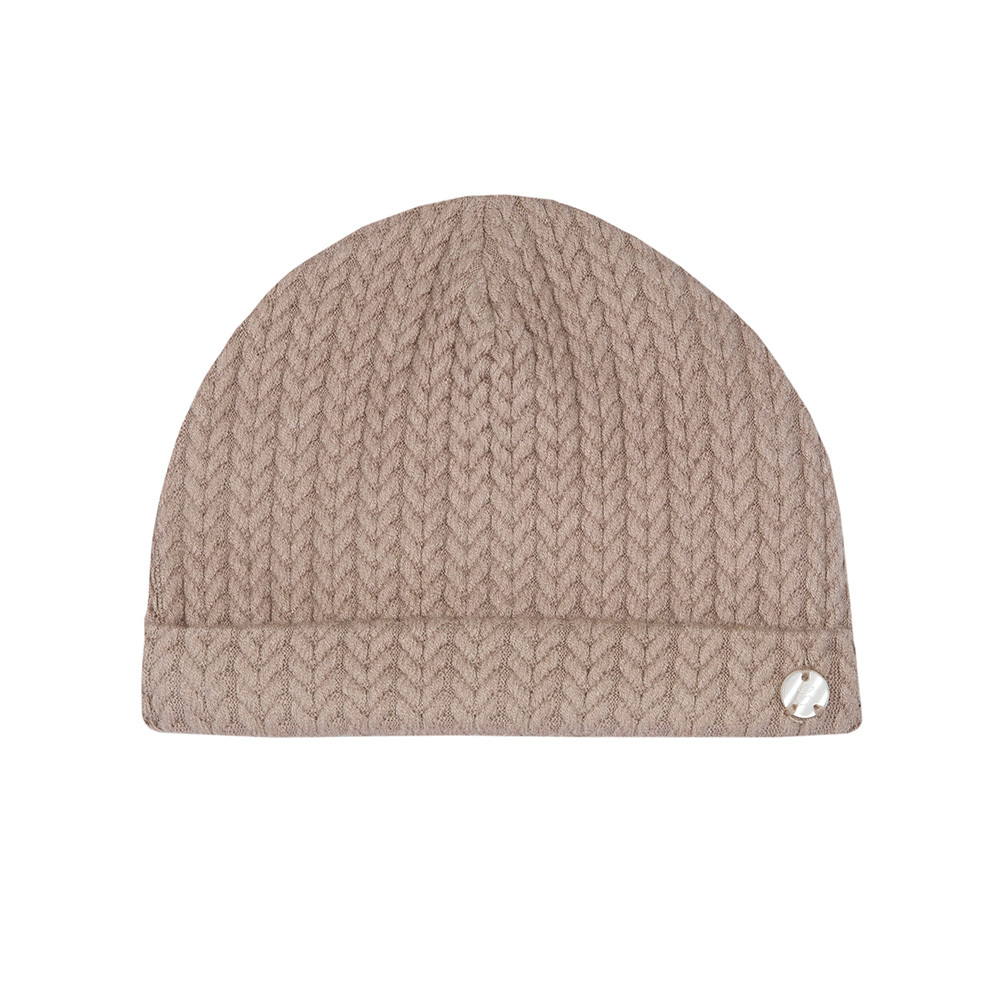 Lattee小兔-仿粗針織嬰兒帽