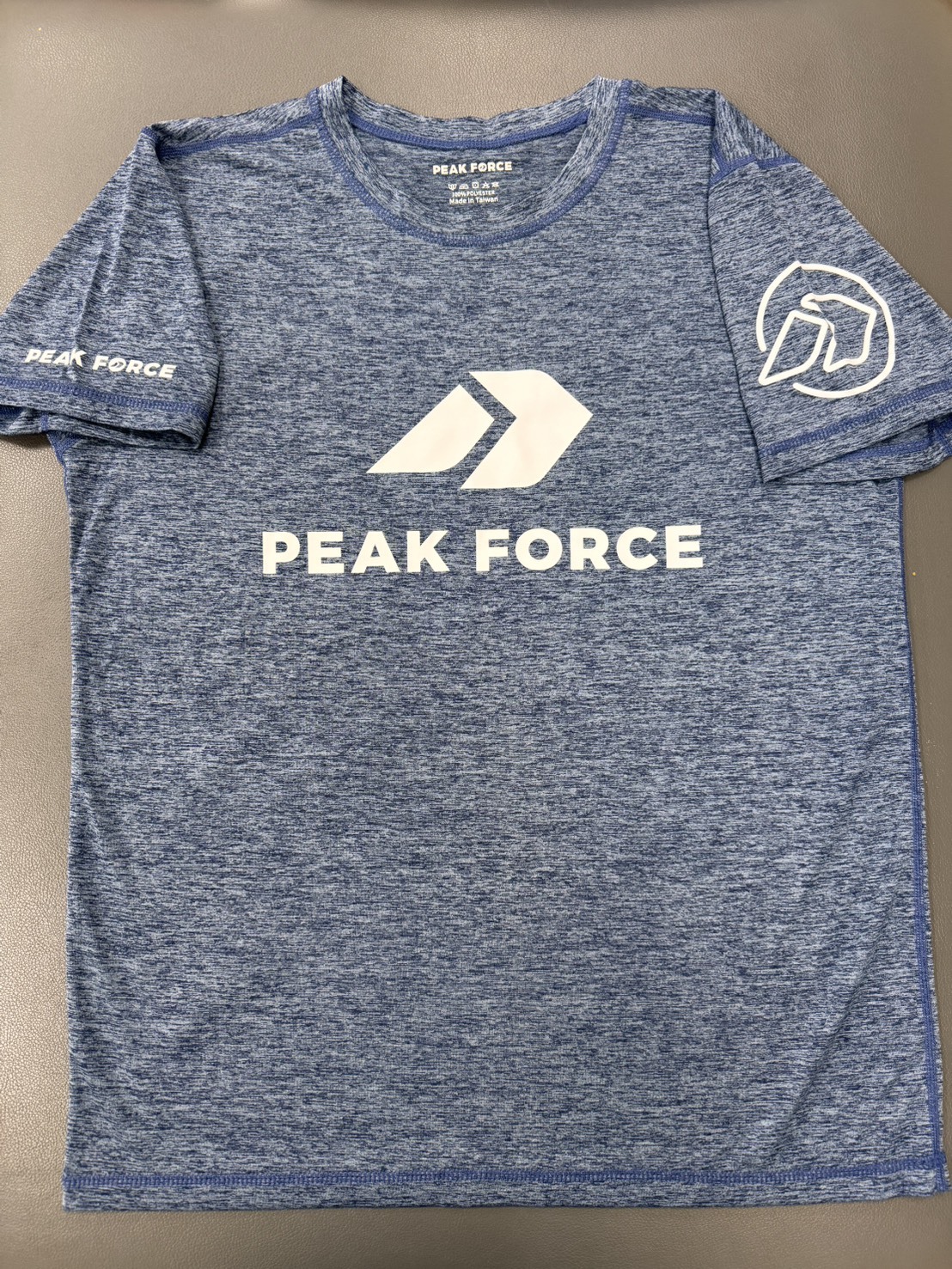 2025 Peak Force 經典機能花紗圓領衫 (丈青)
