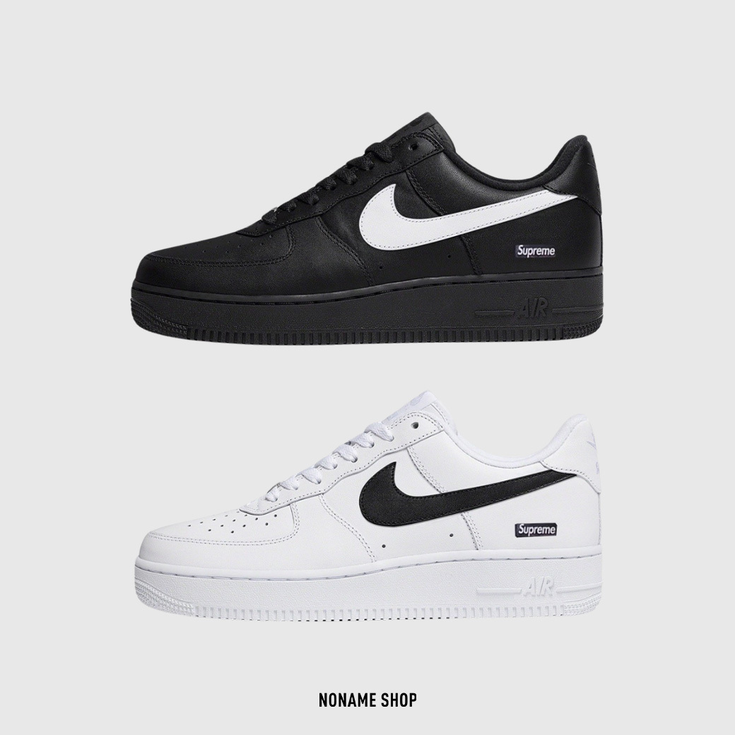 SUPREME X NIKE AIR FORCE 1 LOW 限量 聯名款 兩色 (男款)