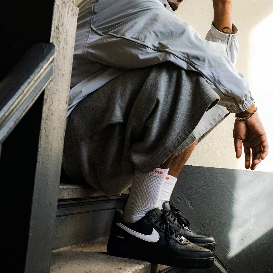 SUPREME X NIKE AIR FORCE 1 LOW 限量 聯名款 兩色 (男款)