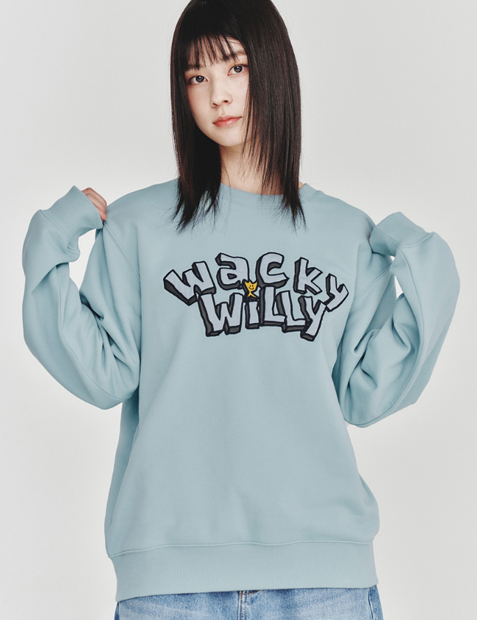 【直播】WACKY WILLY LL0919505 圖案圓領衛衣