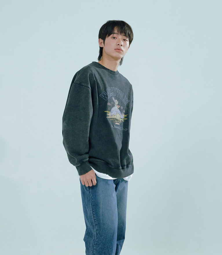 【直播】WACKY WILLY LL0919506 圖案圓領衛衣