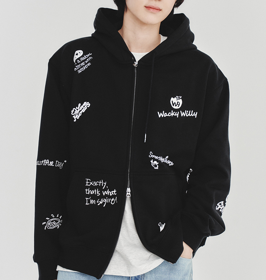 【直播】WACKY WILLY LL0919511 圖案款有帽外套