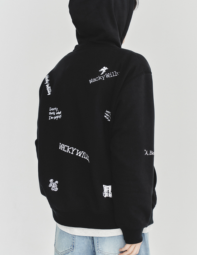 【直播】WACKY WILLY LL0919511 圖案款有帽外套