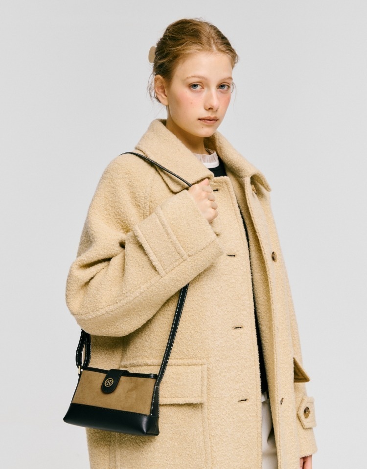 DEPOUND Suede Town Bag (mini-cross)