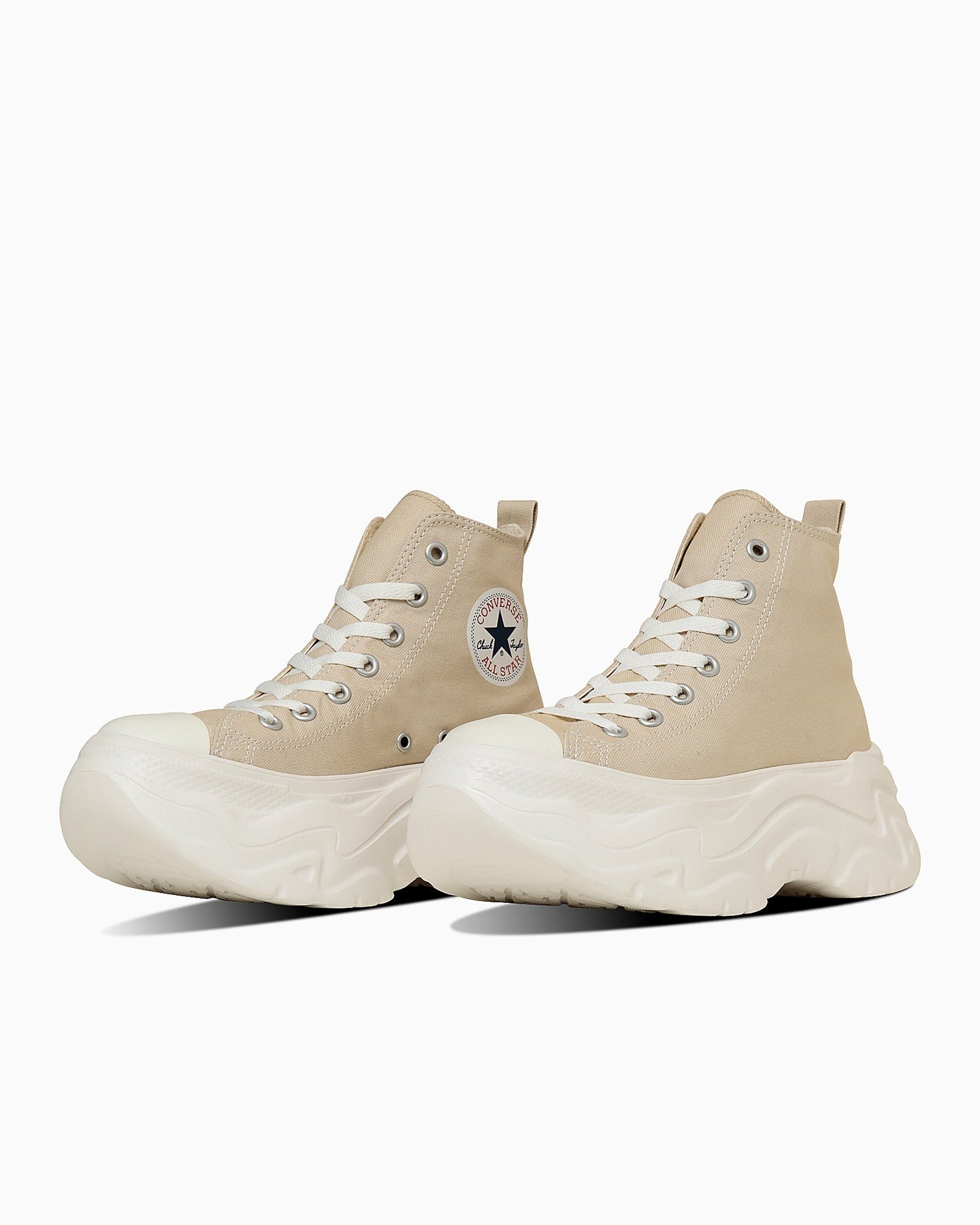 預購┃CONVERSE ALL STAR CITYHIKE HI 高筒 厚底 增高 輕量化 休閒鞋 淺米色