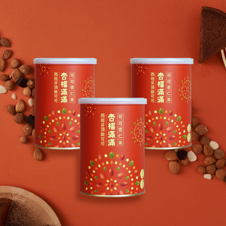 杏福滿滿 可可杏仁茶 - 三罐組