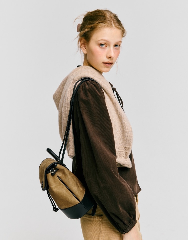 DEPOUND Suede Town Bag (mini-backpack)