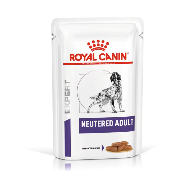 Royal Canin - 獸醫配方 -  Adult Neutered 成犬絕育配方濕包 100g (原箱12包)