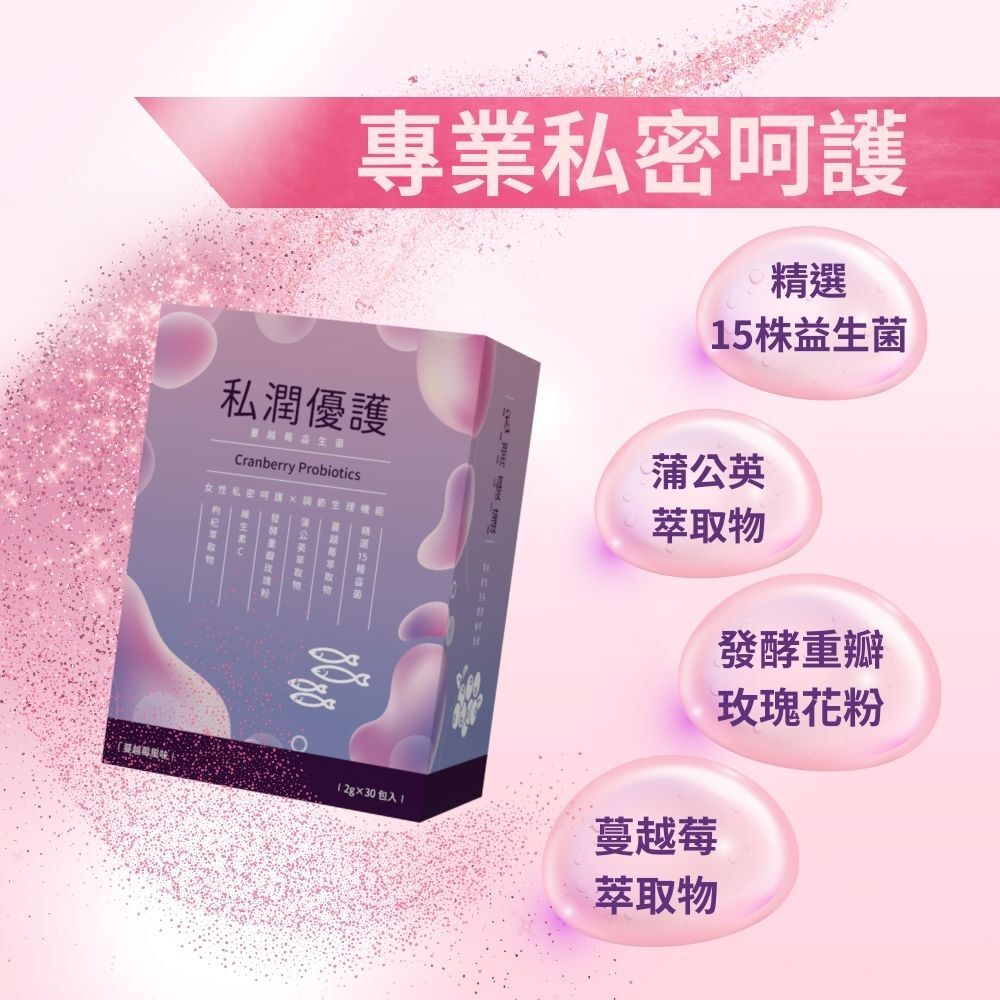 私潤優護 (蔓越莓益生菌)
