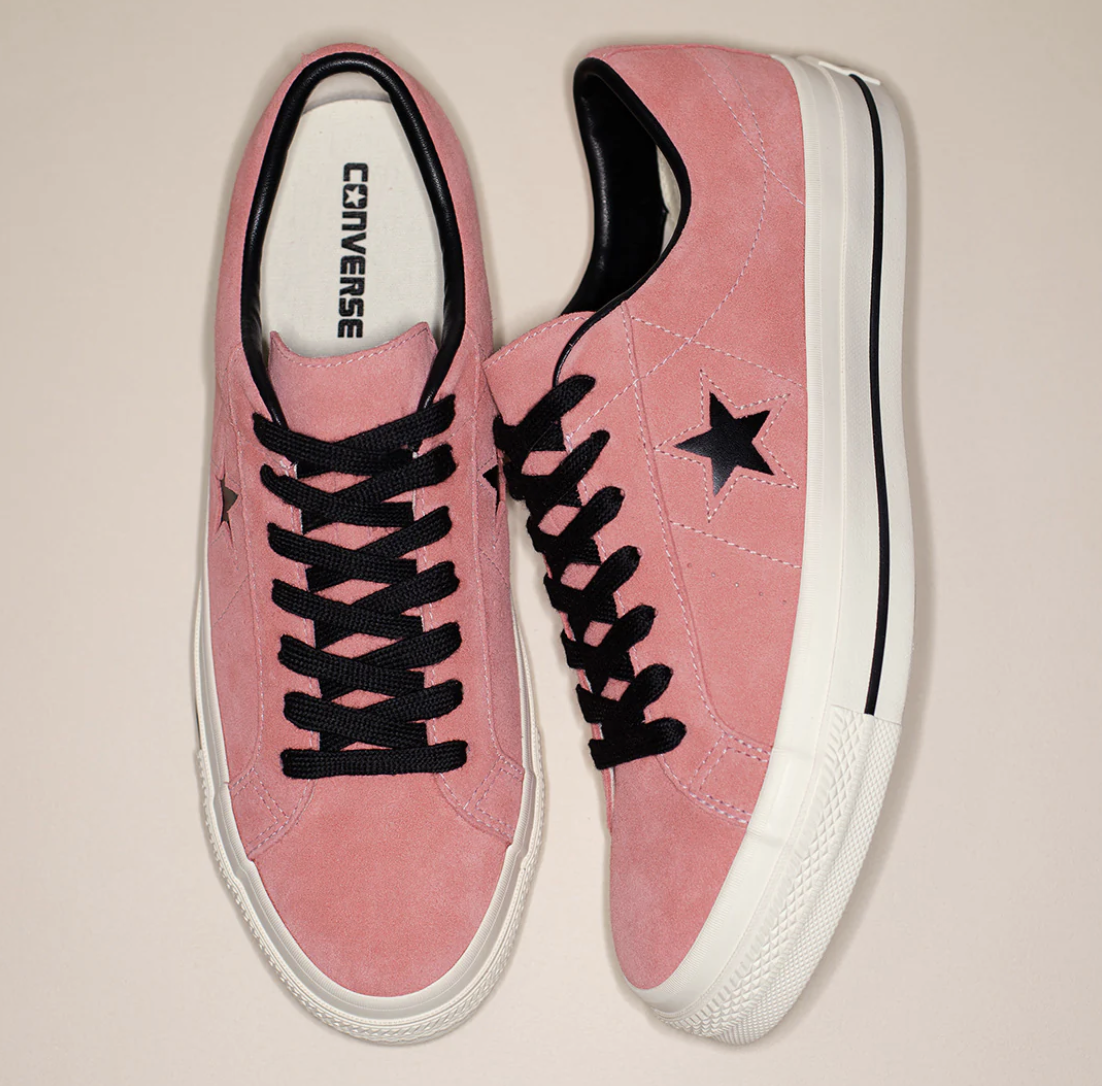 預購┃CONVERSE ONE STAR SUEDE 麂皮 低筒鞋 煙燻粉