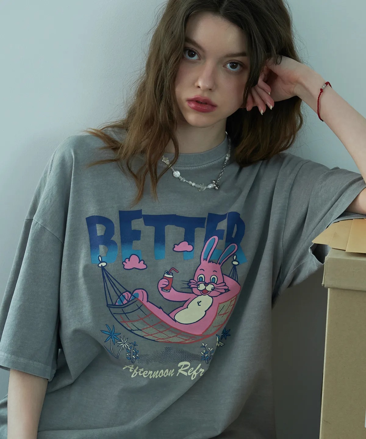 CPGN STUDIO Better Hoppi Pigment Short Sleeve T-shirt